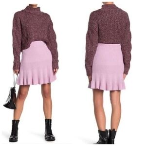 NEW $60 Free People Solid Gold Sweater Skirt